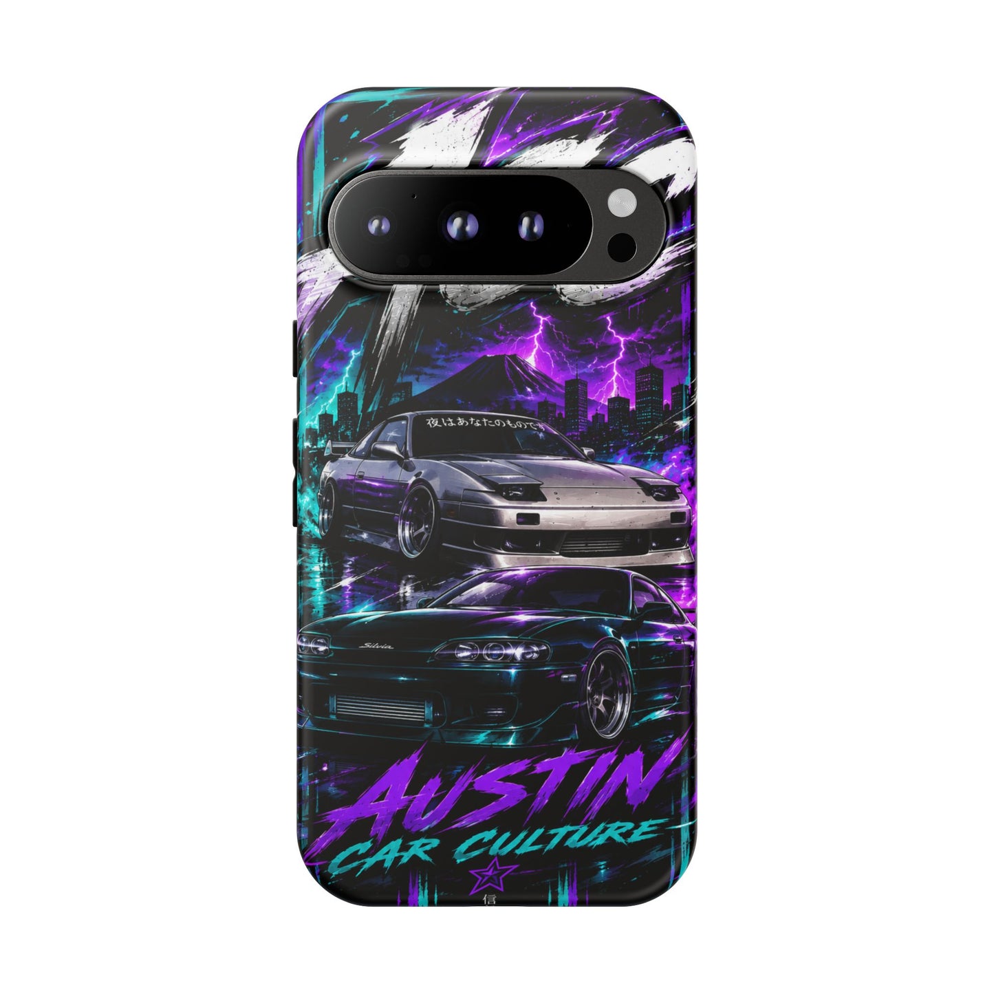 Austin Car Culture Phone Case — Retro Street Racing Design