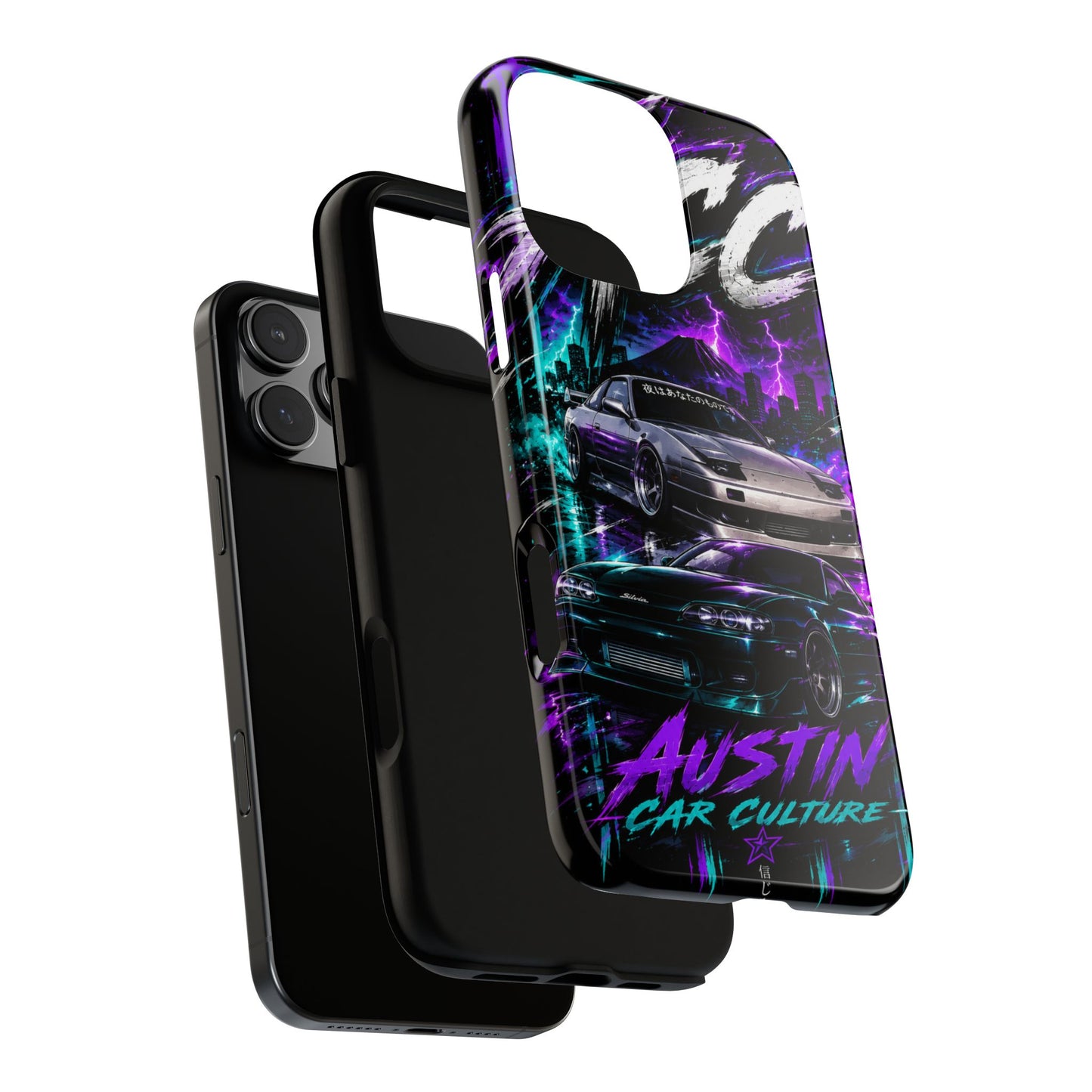 Austin Car Culture Phone Case — Retro Street Racing Design