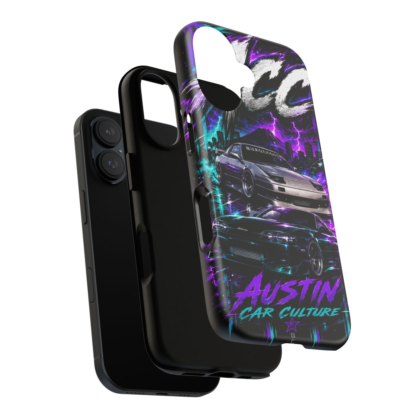 Austin Car Culture Phone Case — Retro Street Racing Design